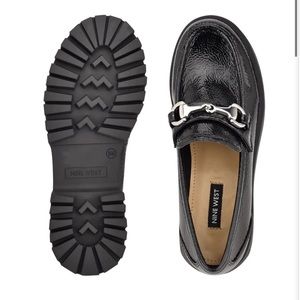 Nine West lug sole loafers